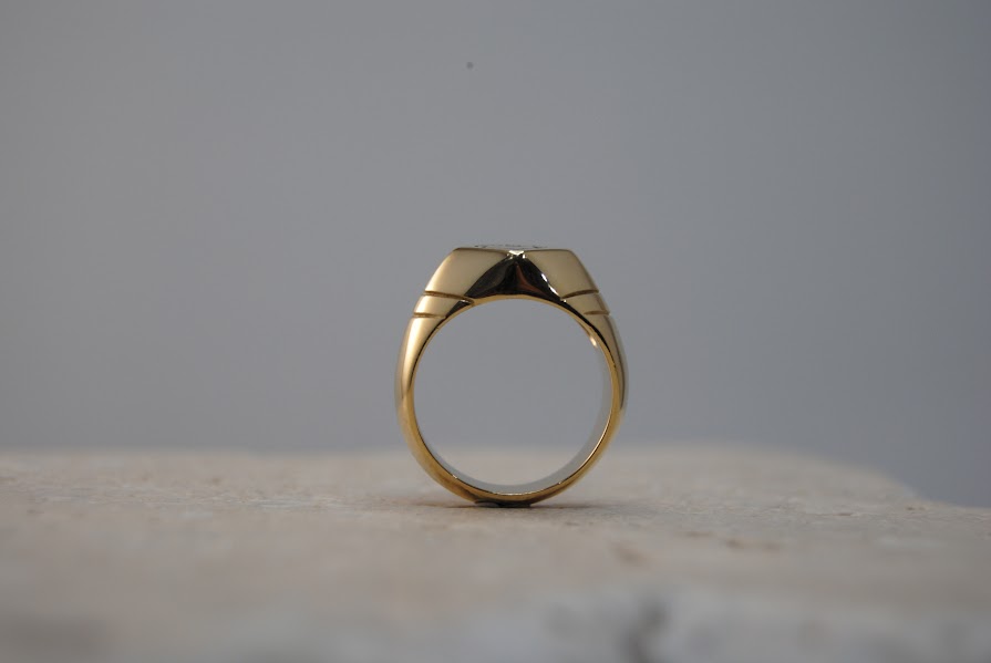 Love on fire ring -Gold