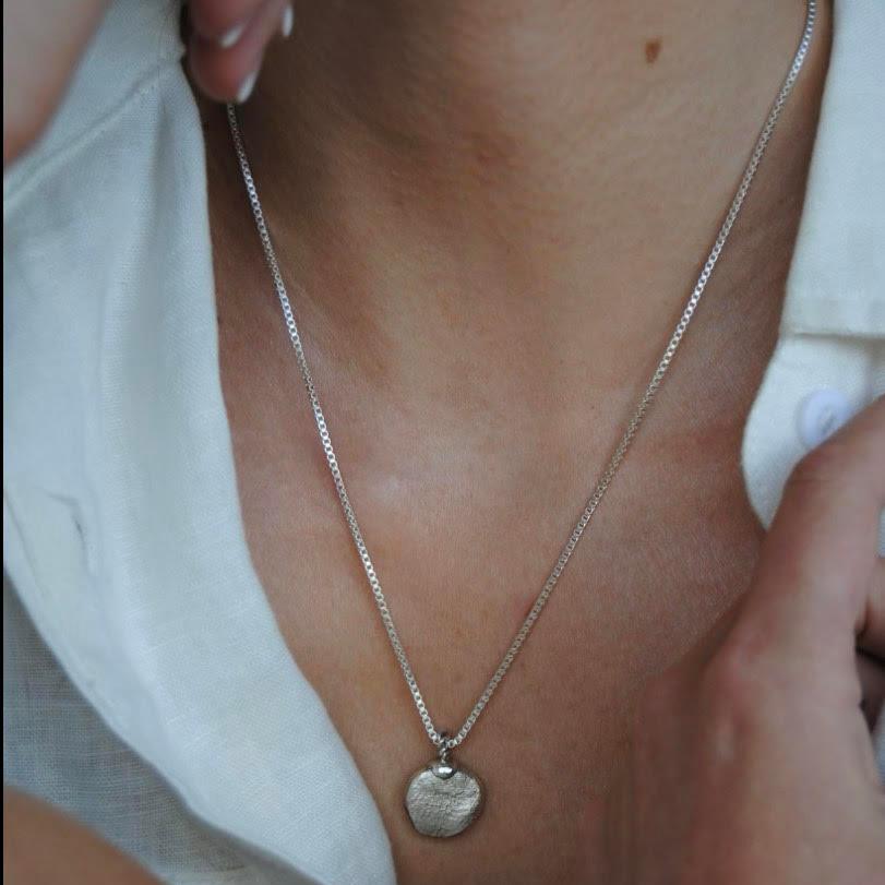 Impression Necklace | Sterling silver