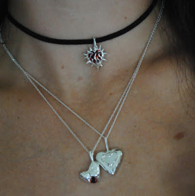 Jlinedesigns-jewellery-necklace-handmade-gems-heart-heartjewellery-silver-silverjewellery-selflovejewellery-goldcoast-taylorswift-Icandoitwithabrokenheart-heartflame