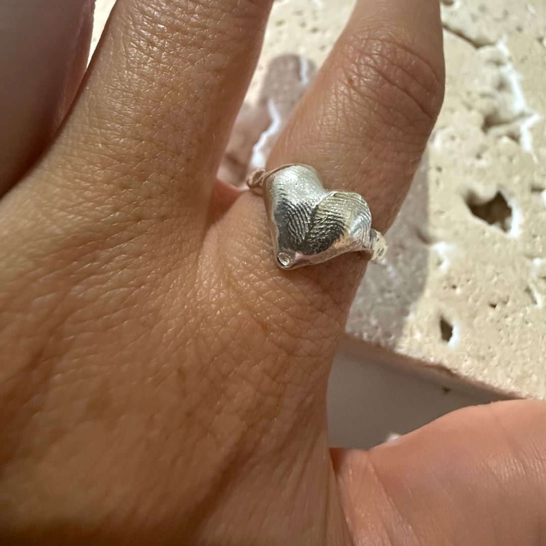 Heart Shape | Imprint Memory Ring