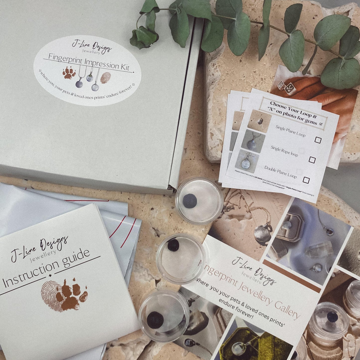 Finger print impression Kit | KIT ONLY