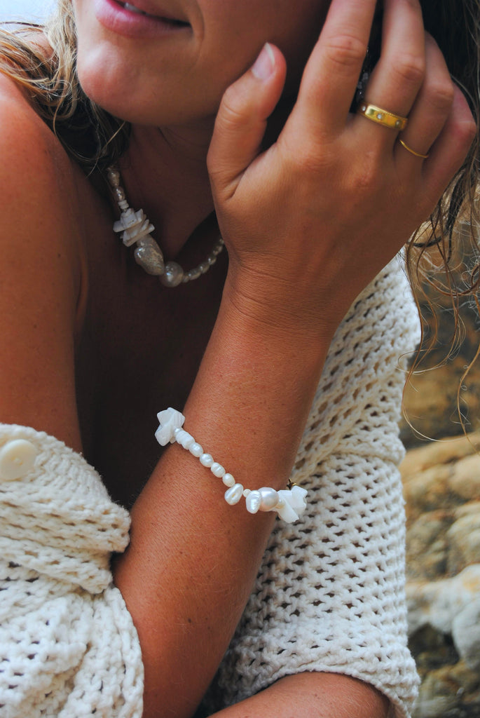 Ocean charm bracelet- Gold