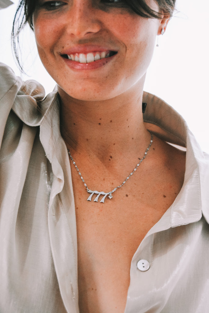 Luxe serpent Necklace-Silver