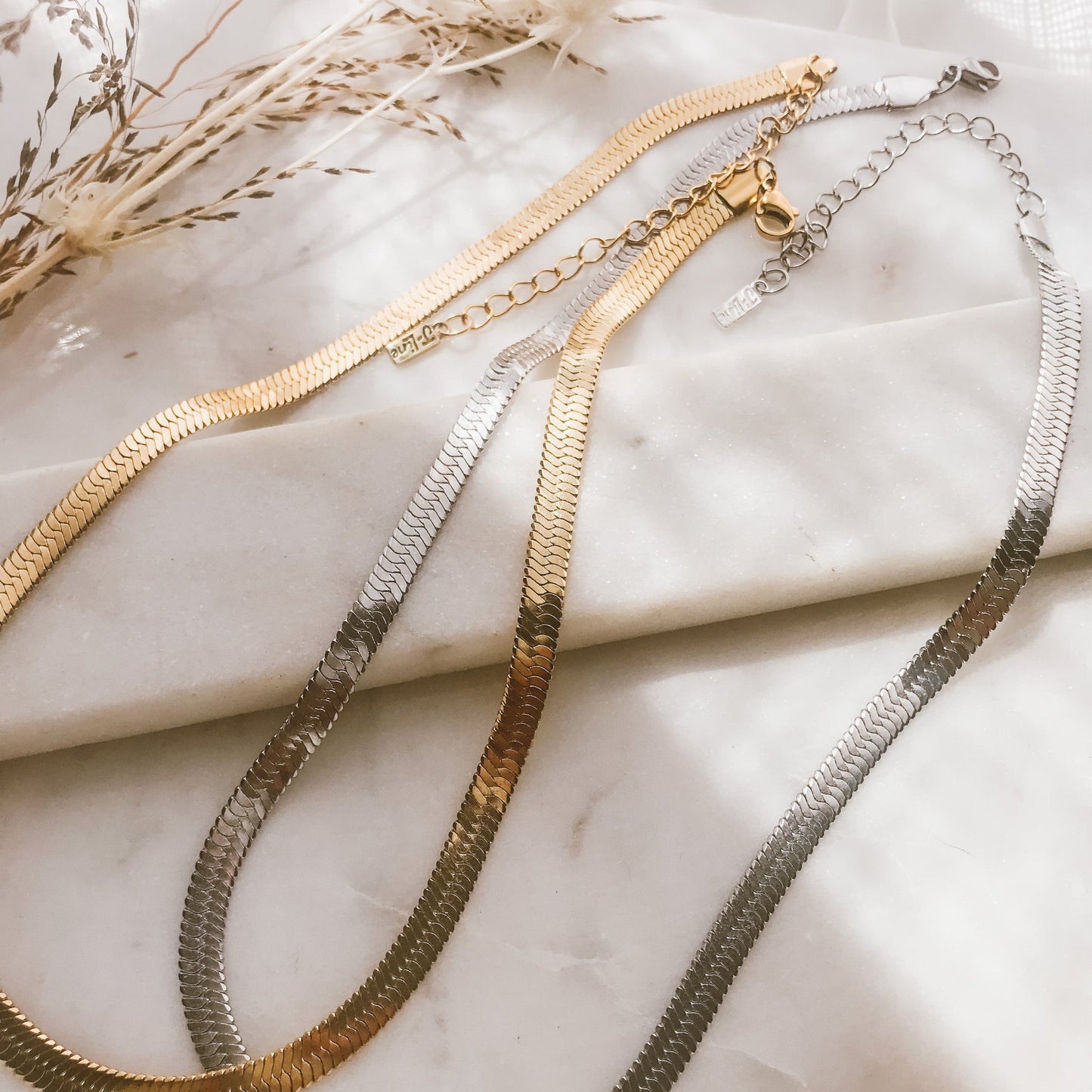 Halo necklace - Silver