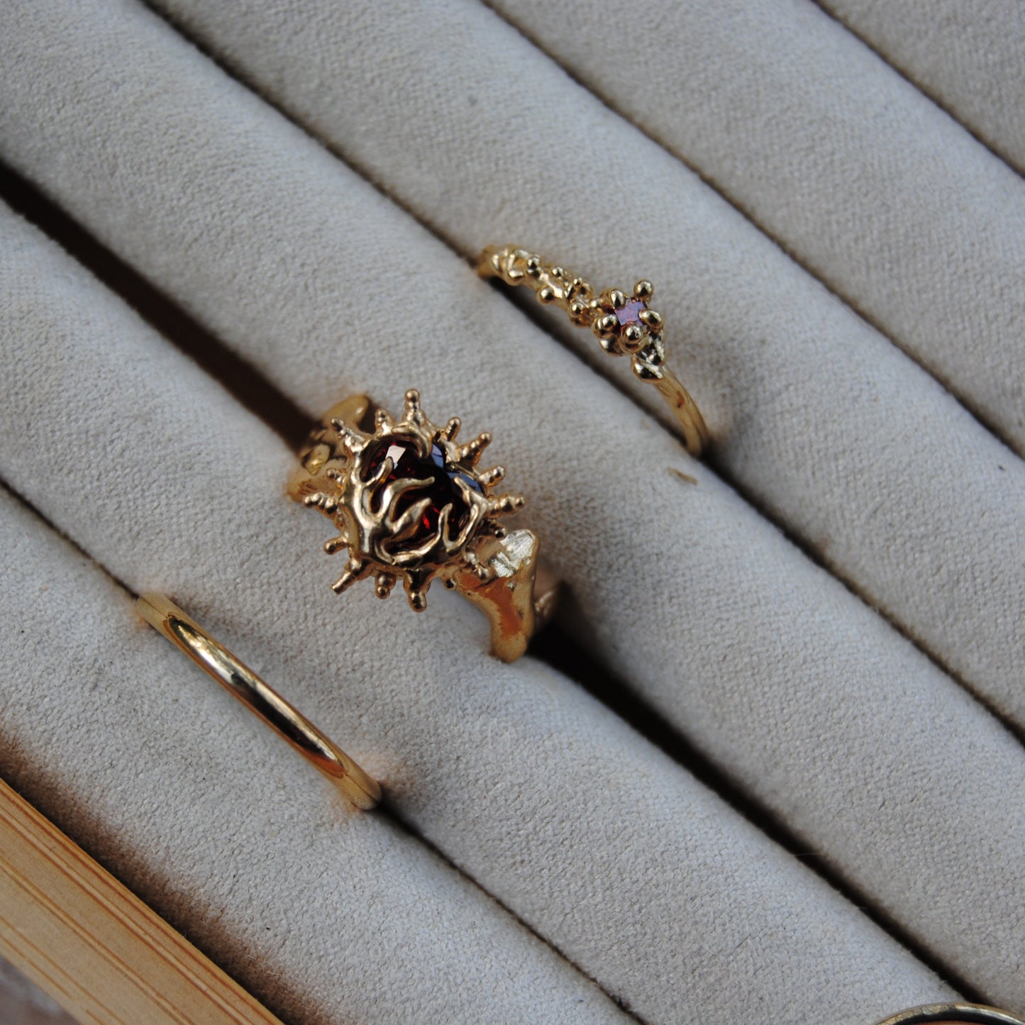 Burn for me ring- Gold