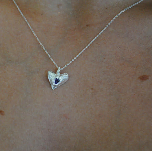 Jlinedesigns-jewellery-necklace-handmade-gems-heart-heartjewellery-silver-silverjewellery-selflovejewellery-goldcoast-taylorswift-Icandoitwithabrokenheart