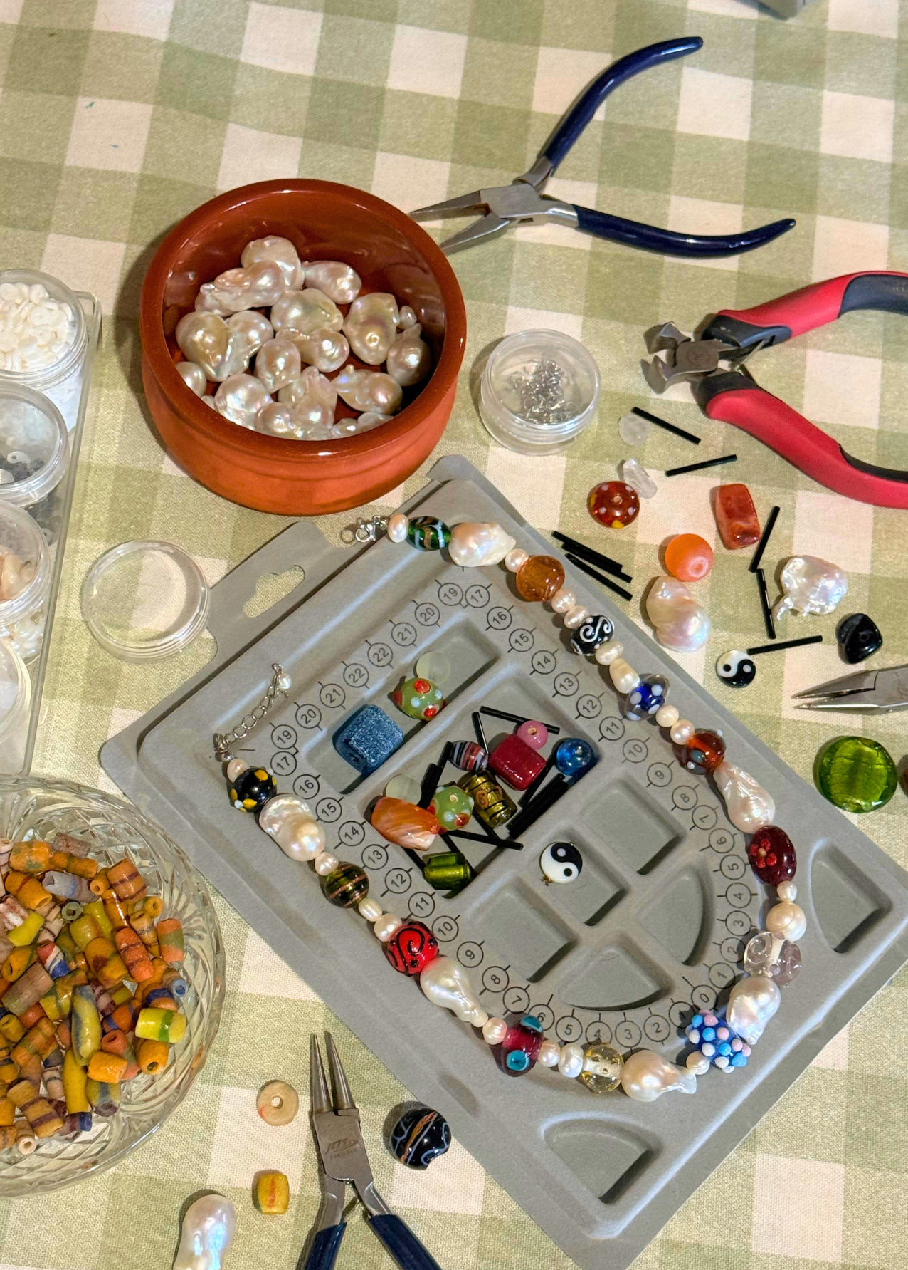 Sip & Bead Jewellery workshop