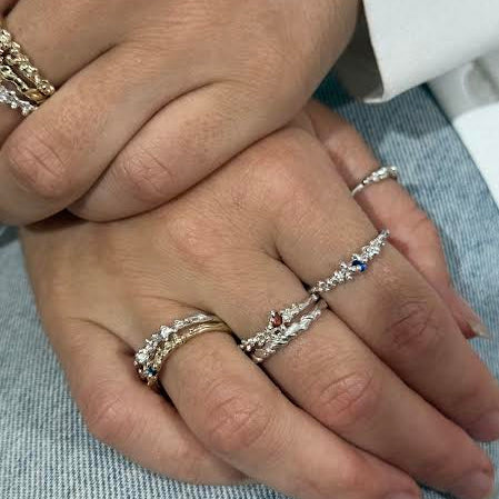 our elements and stack rings