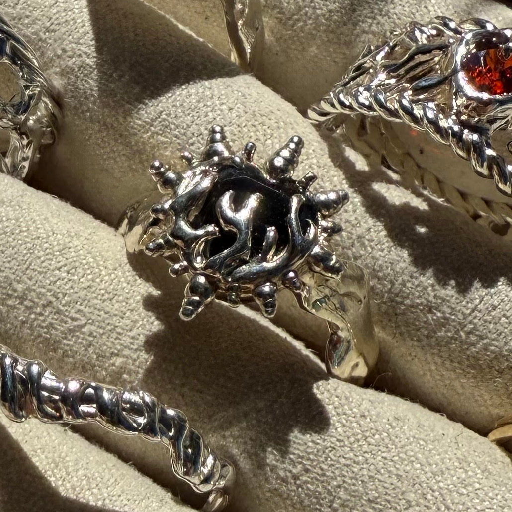 I Burn for me ring- Silver