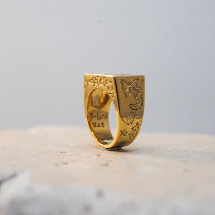 jlinedesigns-ring-jewellery-tattooring-goldring-unisexring-chunkyring-vermeiljewellery-goldcoast