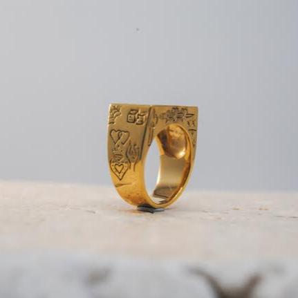 jlinedesigns-ring-jewellery-tattooring-goldring-unisexring-chunkyring-vermeiljewellery-mensjewellery