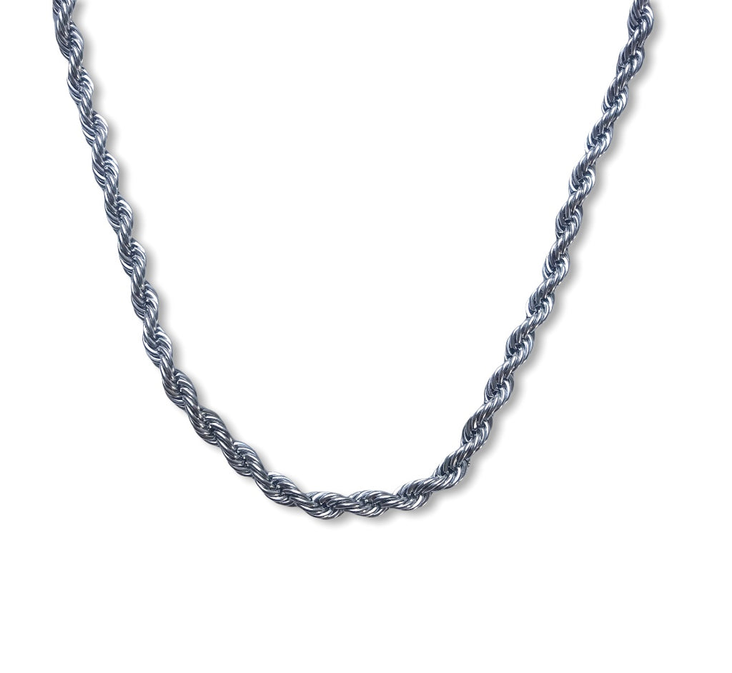 LUXE Twist chain- Silver